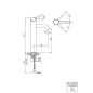 Steinberg 100 - Mitigeur de lavabo, rose gold 100 1700 RG