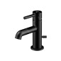 Steinberg 100 - Mitigeur de lavabo avec vidage, noir 100 1055 S