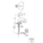 Steinberg 100 - Mitigeur de lavabo avec vidage, noir 100 1055 S