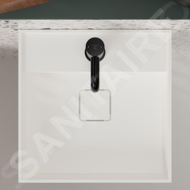 Steinberg 100 - Mitigeur de lavabo avec vidage, noir 100 1055 S