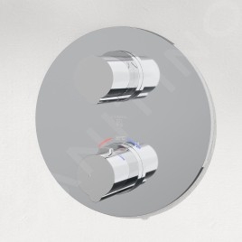Steinberg 100 - Mitigeur thermostatique encastré pour 3 sorties, chrome 100 4123 3