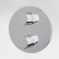Steinberg 100 - Mitigeur thermostatique encastré pour 3 sorties, chrome 100 4123 3