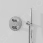 Steinberg 100 - Mitigeur thermostatique encastré pour 3 sorties, chrome 100 4123 3