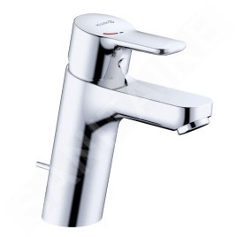 Kludi Pure&Easy - Mitigeur de lavabo, avec vidage, EcoPlus, chrome 372930565WR4