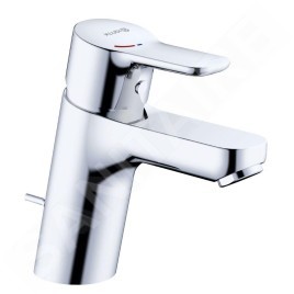 Kludi Pure&Easy - Mitigeur de lavabo, avec vidage, EcoPlus, chrome 373880565WR4