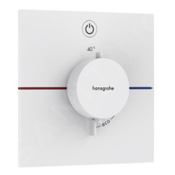 Hansgrohe ShowerSelect Comfort - Mitigeur thermostatique encastré, blanc mat 15571700