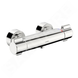 Hansa Clinica - Mitigeur thermostatique de douche, Thermo Cool, chrome 08806200