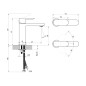 Ravak Chrome II - Mitigeur de lavabo, chrome X070446