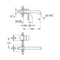 Grohe Essence - Mitigeur de lavabo M, Cool Sunrise brossé 19408GN1