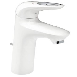 Grohe Eurostyle - Mitigeur de lavabo S, blanc lunaire/ chrome 33558LS3