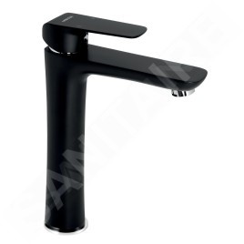 Novaservis Nobless Tina - Mitigeur de lavabo, noir mat 38501/1,5