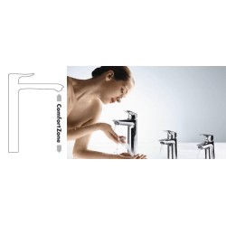 Hansgrohe Metris New - Mitigeur de lavabo 230 avec vidage, chrome 31087000