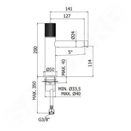 Paffoni Jo - Mitigeur de lavabo, chrome JO071CR