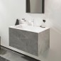 Hansgrohe Finoris - Mitigeur de lavabo 110, Push-Open, EcoSmart, blanc mat 76023700