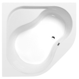 EDERA Corner Bath 152x152x54cm, Blanc