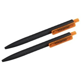 Stylo bille SAPHO, noir/orange