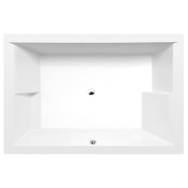 DUPLA Rectangular Bath 180x120x54cm, White