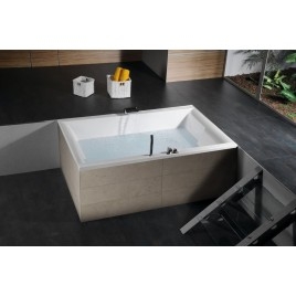 DUPLA Rectangular Bath 180x120x54cm, White