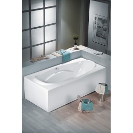 GARDA Rectangular Bath 190x90x44cm, Blanc