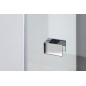 FORTIS Porte de douche 800mm, verre clair/gauche