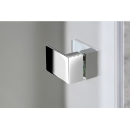 FORTIS Porte de douche 1000mm, verre clair/droit