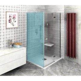 FORTIS Porte de douche 1500mm, verre clair/droit