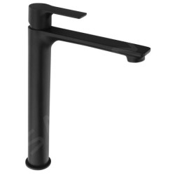 Sapho Pax - Mitigeur de lavabo haut, noir mat XA07/15