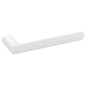 Porte serviette FLORI, tapis blanc