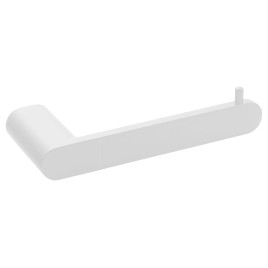 FLORI Toilet Paper Holder, blanc mat