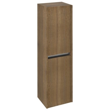 Unité de rangement NIRONA 35x140x30cm, porte 2x, gauche/droite, chêne Sherwood