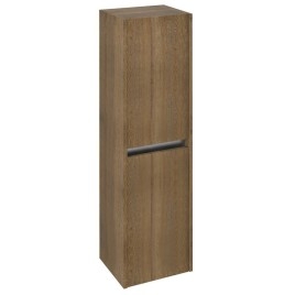 Unité de rangement NIRONA 35x140x30cm, porte 2x, gauche/droite, chêne Sherwood