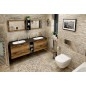 TREOS Vanity Unit 75x53x50,5cm, noir mat
