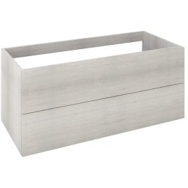 TREOS Vanity Unit 110x53x50,5cm, chêne Polar