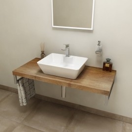 Carte AVICE 110x50cm, Vieux bois