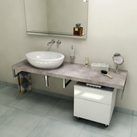 Carte AVICE 120x50cm, Ciment