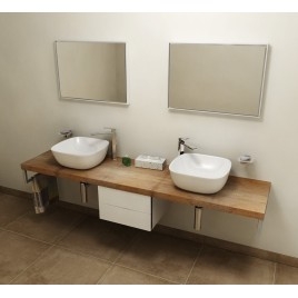 Carte AVICE 190x50cm, Vieux bois