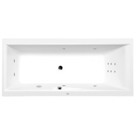 Hydromassage de CLEO HYDRO Baignoire, 180x90x48cm, blanc