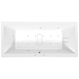 Hydromassage HYDRO-AIR MARLENE Baignoire, 190x90x48cm, blanc