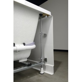 VIVA L HYDRO hydromassage Bain, 185x80x47cm, blanc
