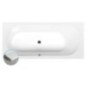 ASTRA B SLIM Bain rectangulaire 165x75x48cm, blanc