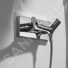 Axor Starck Organic - Thermostat de douche apparent, chrome 12602000