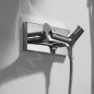 Axor Starck Organic - Thermostat de douche apparent, chrome 12602000
