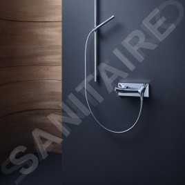 Axor Starck Organic - Thermostat de douche apparent, chrome 12602000