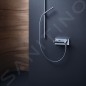 Axor Starck Organic - Thermostat de douche apparent, chrome 12602000