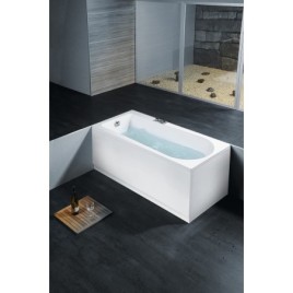 LISA Bain rectangulaire 150x70x47cm, Blanc