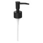 Pompe de rechange pour distributeur de savon, plastique, mat noir