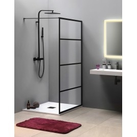 CURE BLACK Vitrine 1000 mm, verre clair