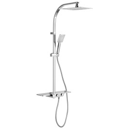DALIA Shower Thermostatic Combi Set, carré, chrome