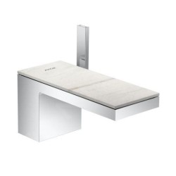 Axor MyEdition - Plaque 200 mm, marbre blanc 47909000