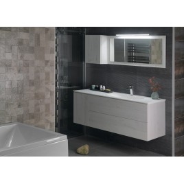 Salle de bain TREOS 145, chêne Polar